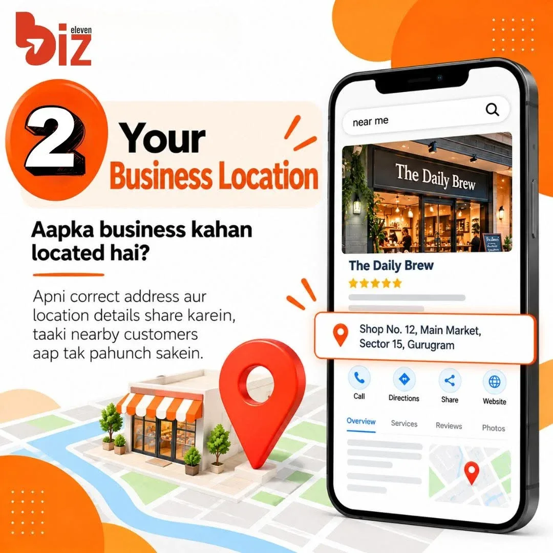 BizEleven — website layout