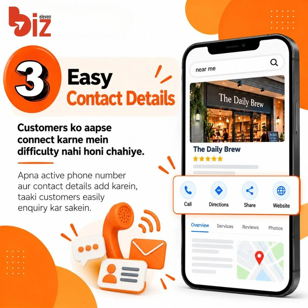 BizEleven — website layout